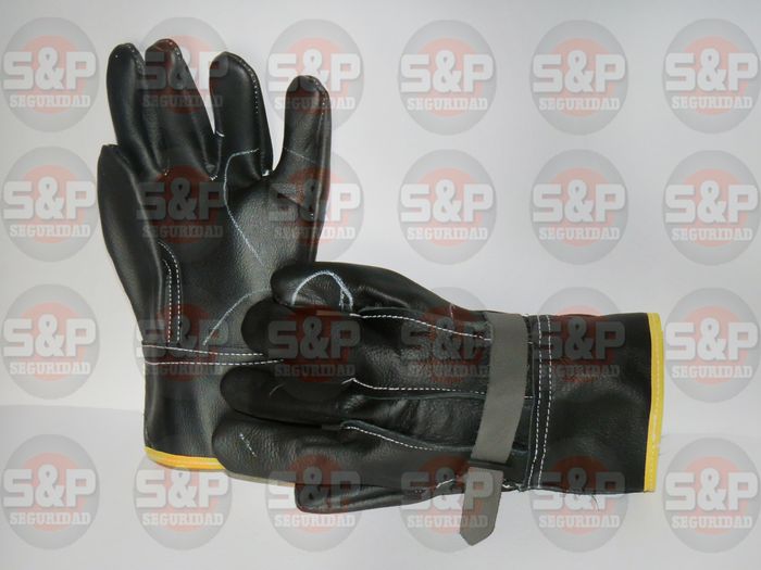 Guante De Piel Automotriznegro
