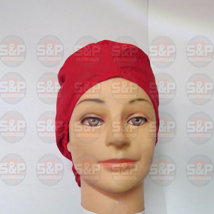 Cofia Veneciana Roja Frente