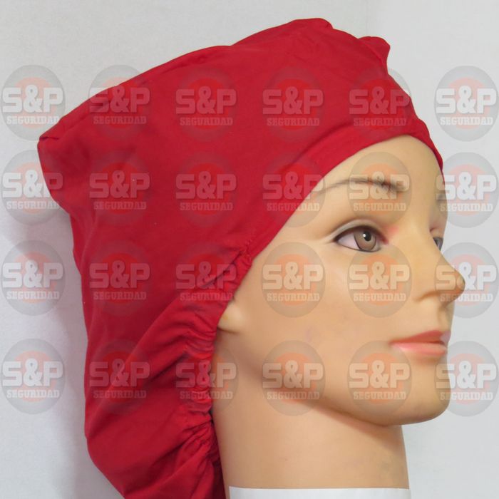 Cofia Veneciana Roja Lado