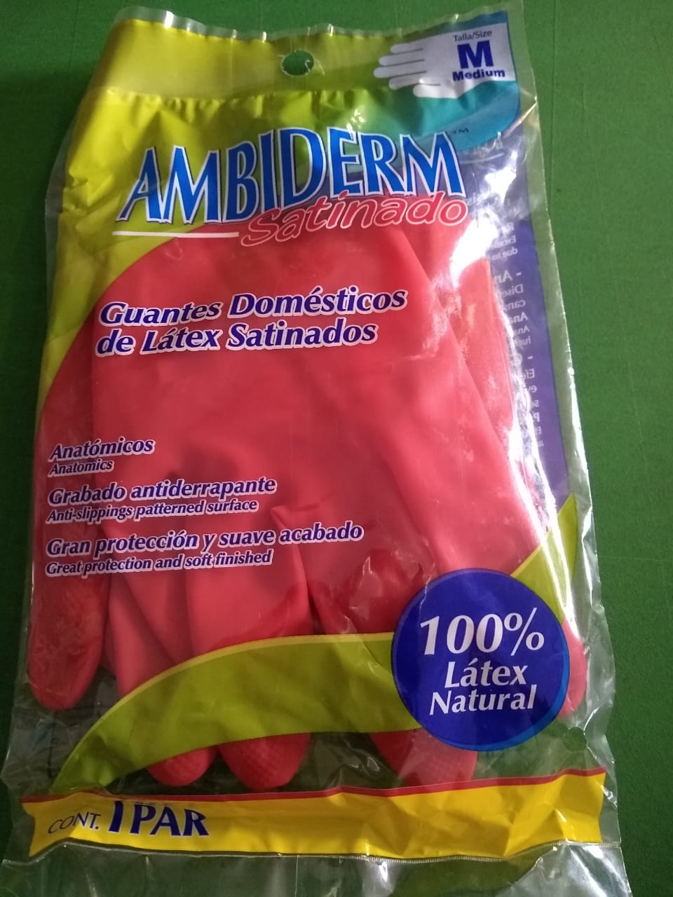 GUANTE DE LATEX DOMESTICO