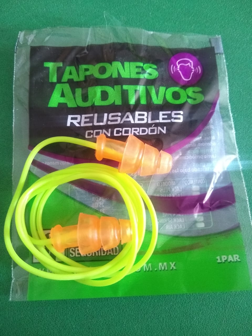 TAPON AUDITIVO LAVABLE